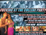 Someone brought the whores and usual college party turned into wild orgy!
