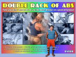 Take your pick - whose abs do you like best? Answer on a postcard please!
