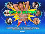 All packed into one pack of beefcake, these guys show muscle...
