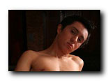 twink posing nude and playing with cock                        
