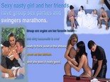 Hottest group sex actions. Real moans and screams, real hard fucking, real cum.     
