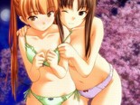 Surfing the Web in search of lesbian action able to satisfy your exquisite desires but starting to suspect that you�ll never find any? Cheer up, buddy � the Japanese hentai lesbian sex artists whose works are demonstrated in this category say everything�s possible! Hottest hentai lesbian sluts going down south on each other, drilling their wet smooth holes with sex toys � doing all the things that you dream of without even bopping an eye! Lesbian hentai paradise welcomes you � so don�t hesitate to step into it!
