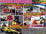 Very funny Japan formula with amazing cars and pretty drivers! The faster you go the faster dildos move up and down, so these cute Japanese girls feel really incredible acceleration! Join Now and bet on your favorite chick!
