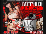 Hot HQ photos of tattooed and pierced babes will blow your mind!
