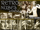 Wonderful gallery of retro erotica is only for connoisseurs of elegant sexuality.
