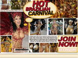 Hilarious girls from the Hot Brazilian Carnival adore showing off their luxurious ebony melons while dancing rhythmic Samba. Take you own access to the hottest photos of these seductive black girls taken during the last unbelievably hot Brazilian Carnival. Young and sexy ebony Latinas are shaking their lovely nude asses in the rhythm of Samba for your pleasure. Join our randy Brazilian Carnival just right now! 
